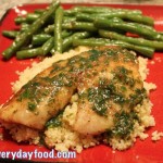 tilapia with lemon herb butter
