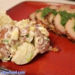 bacon & egg potato salad