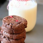 peppermint chocolate pudding cookies