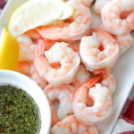shrimp cocktail with soy-ginger dipping sauce